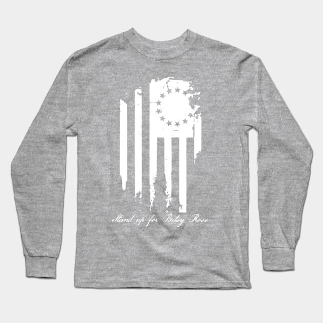 Betsy Ross Long Sleeve T-Shirt by Crafty Walkers Shop